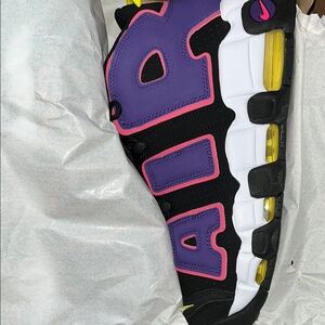 Nike Air More Uptempo 🔥🔥🔥😈- Black, Purple, Pink Accents